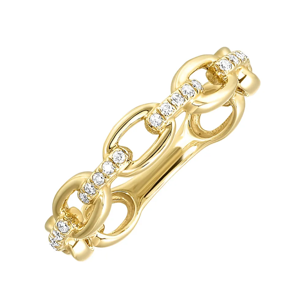 10Kt Yellow Gold Diamond 1/10Ctw Ring