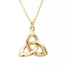 14KT Gold Vermeil Trinity Knot Necklace