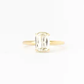 2.50 ct Scissor-cut Diamond Coursiere Ring