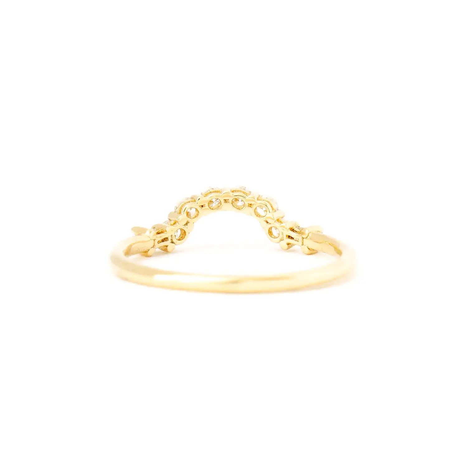 Baguette Diamond Arch Ring