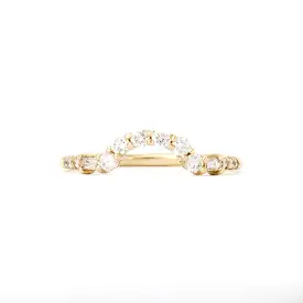 Baguette Diamond Arch Ring