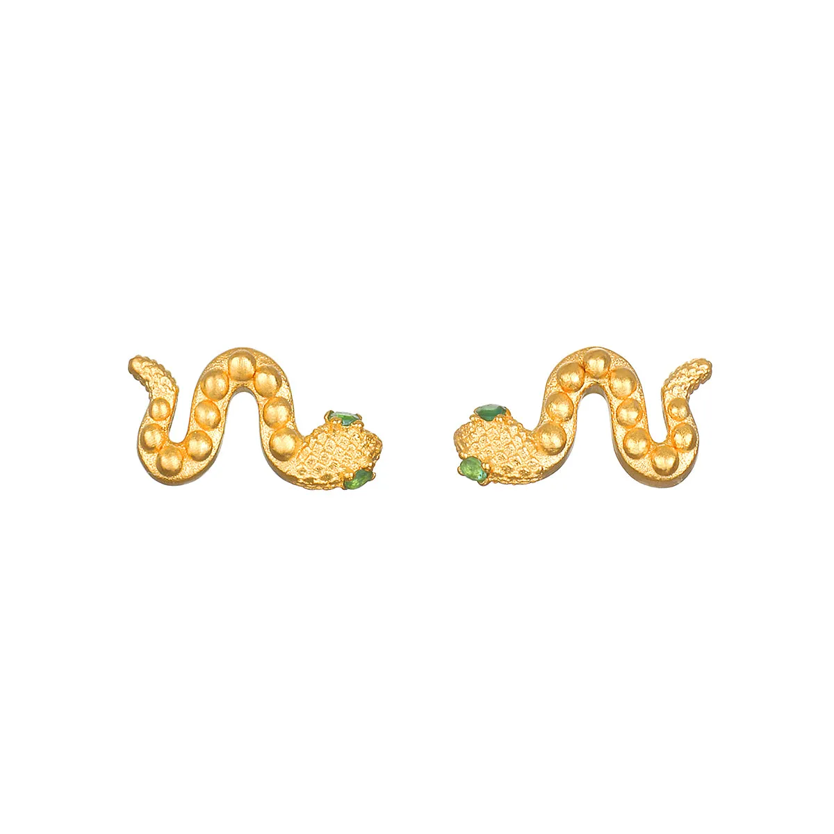 Beauty is Timeless Snake Stud Earrings