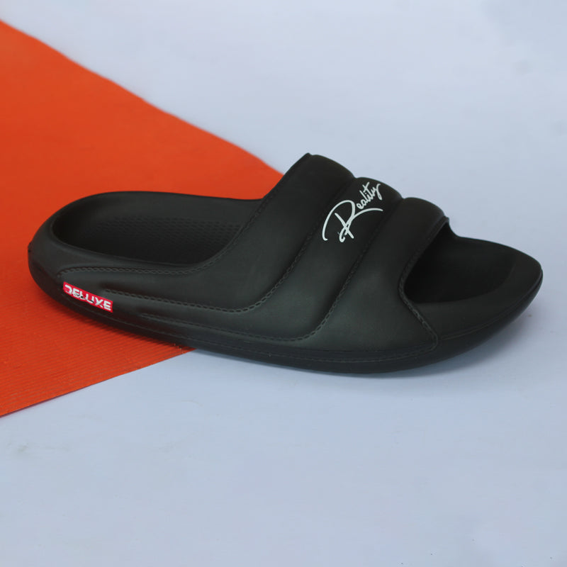 Black Slippers for Women