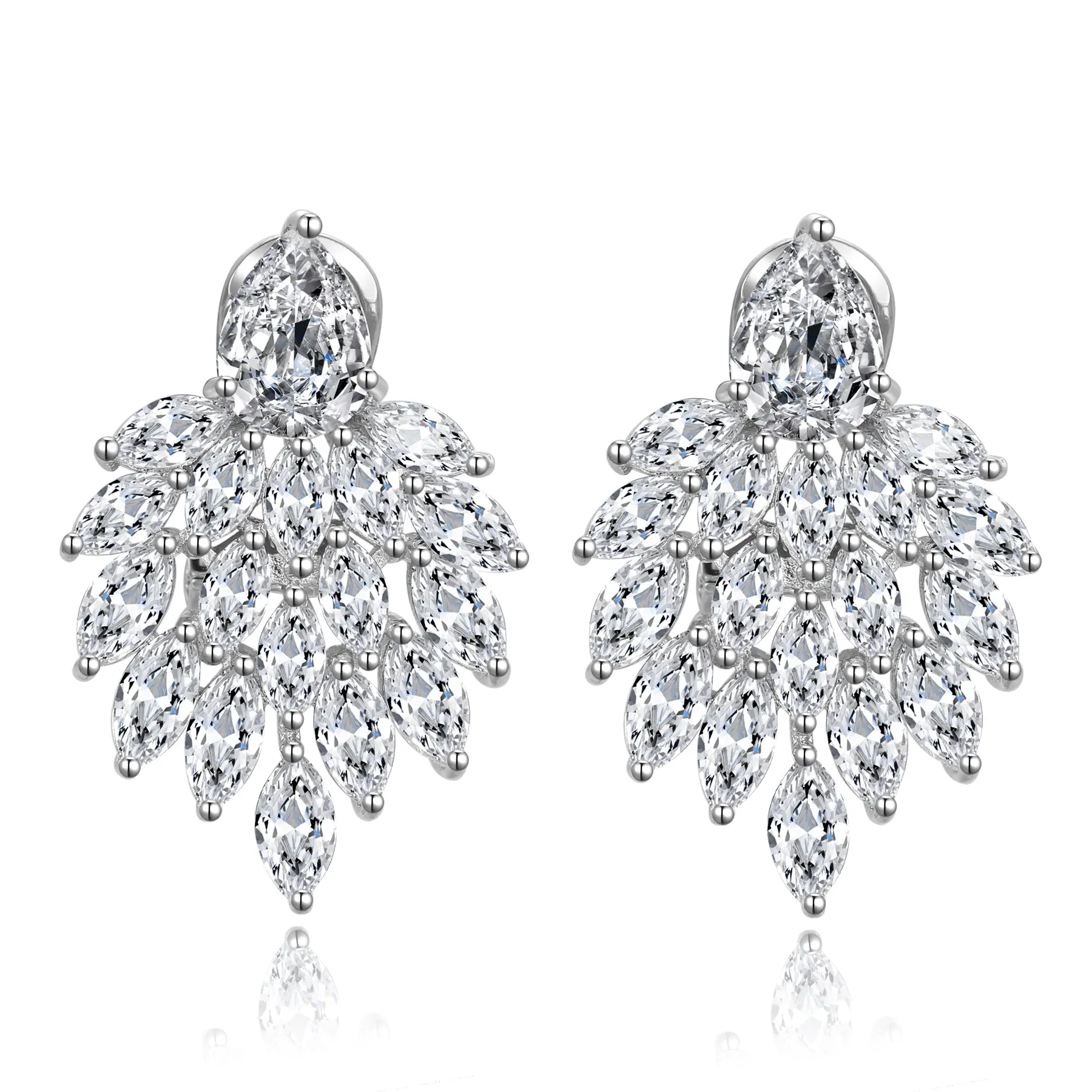 Brooklyn Designer Cubic Zirconia Earrings