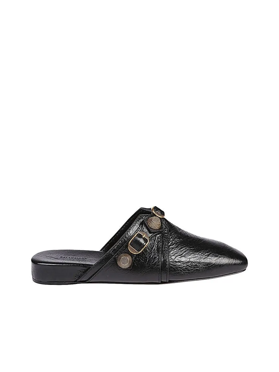 Cagole Leather Slippers