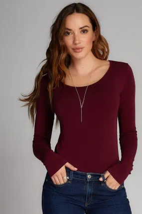 C'est Moi Bamboo Long Sleeve Top