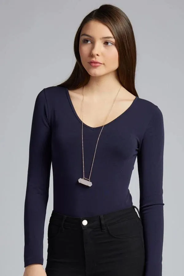 C'est Moi Bamboo Long Sleeve Top