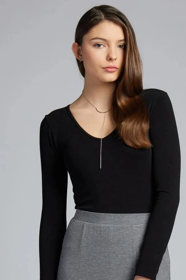 C'est Moi Bamboo Long Sleeve Top