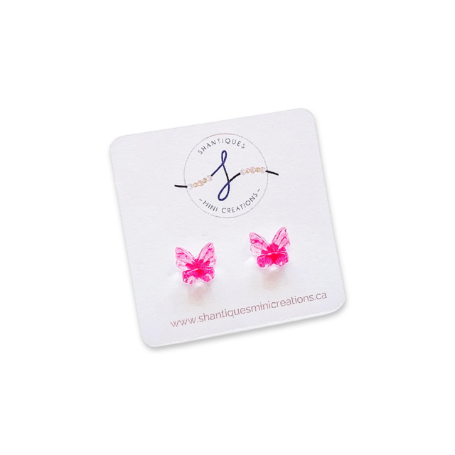 Clip-On Earrings - Butterflies