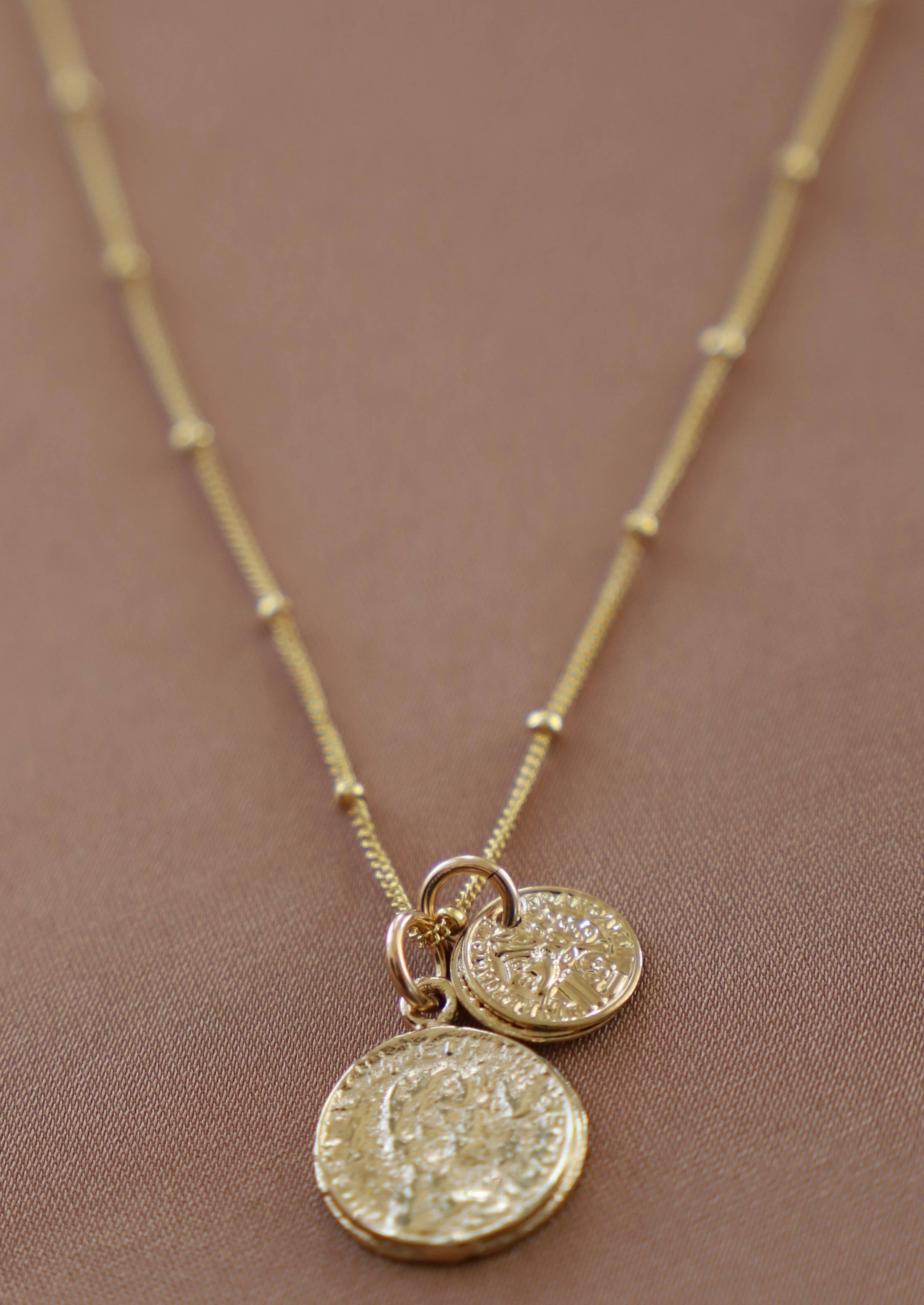 COIN CHARM NECKLACE