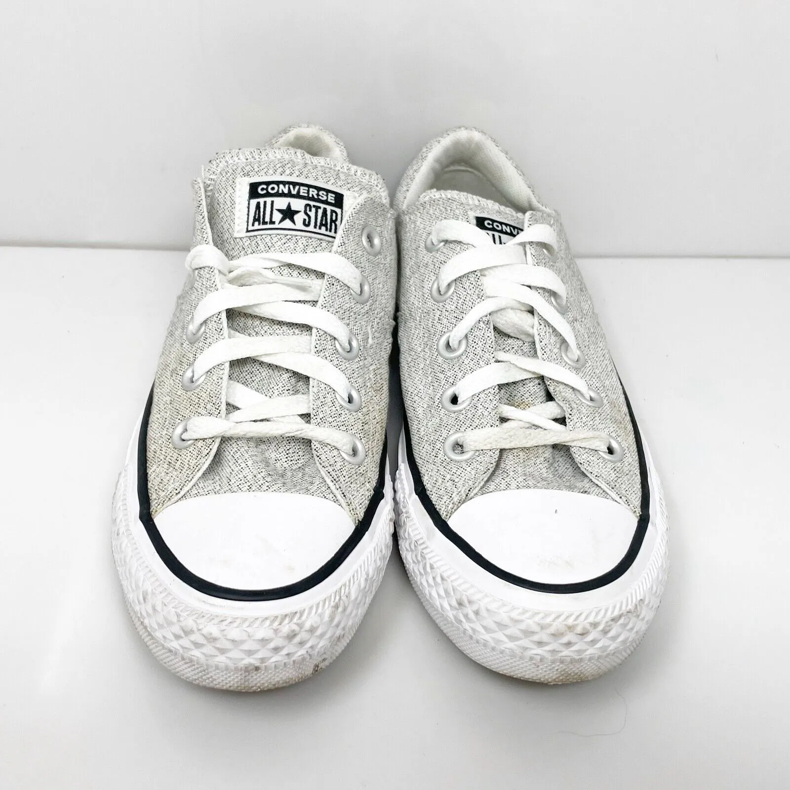 Converse Womens Chuck Taylor All Star 549700F Gray Casual Shoes Sneakers Size 6