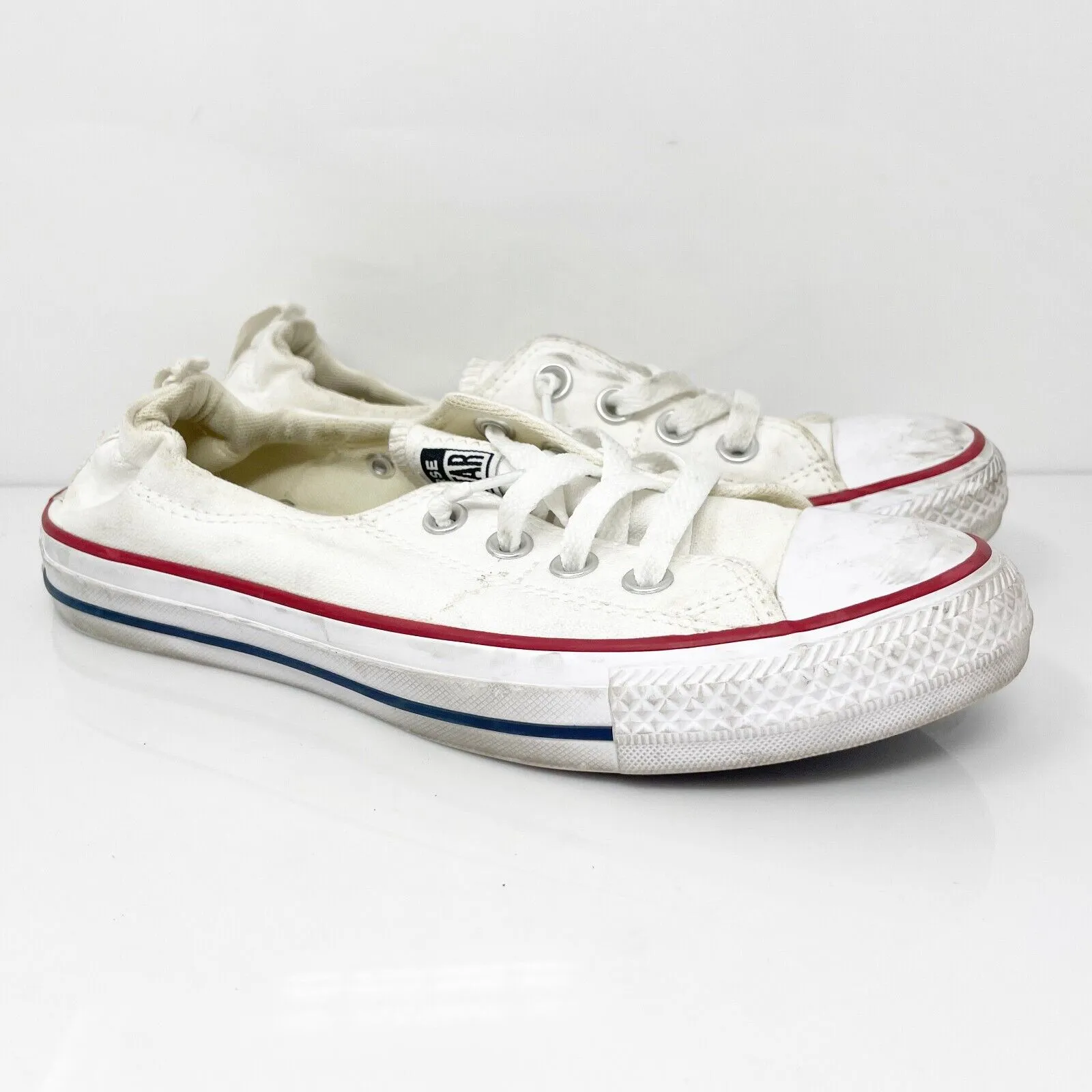 Converse Womens CT All Star Shoreline Ox 537084F White Casual Shoes Sneakers 7.5