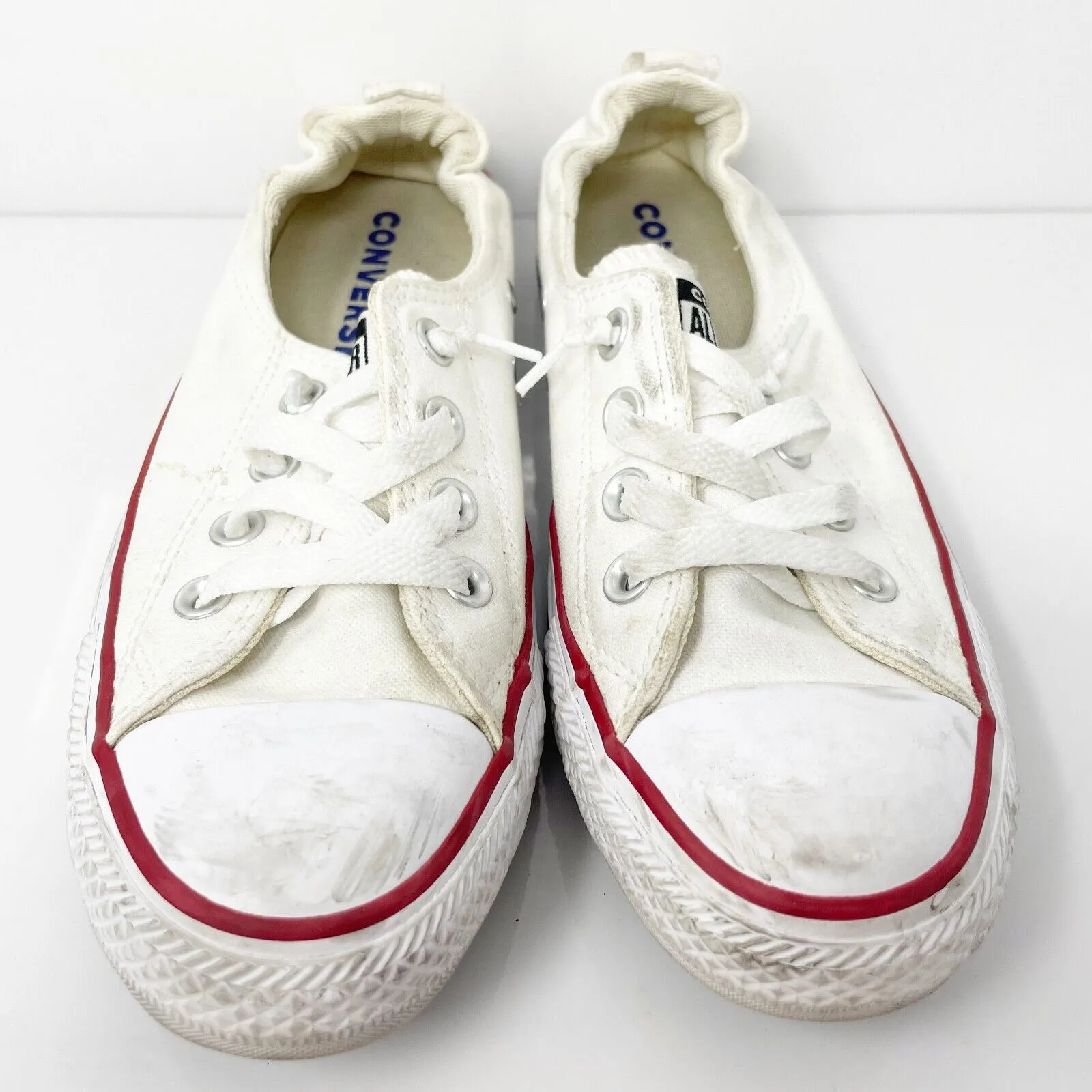 Converse Womens CT All Star Shoreline Ox 537084F White Casual Shoes Sneakers 7.5