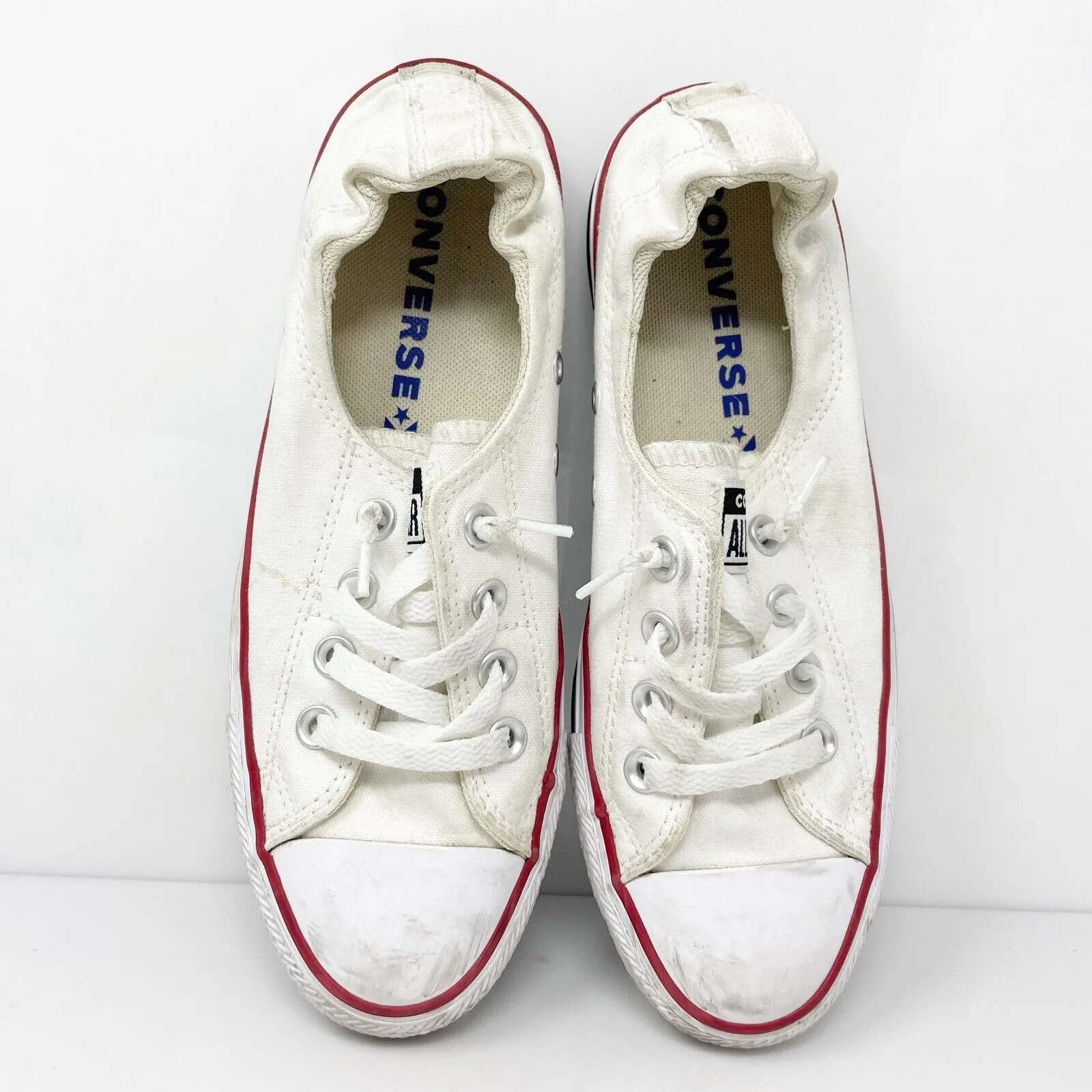 Converse Womens CT All Star Shoreline Ox 537084F White Casual Shoes Sneakers 7.5