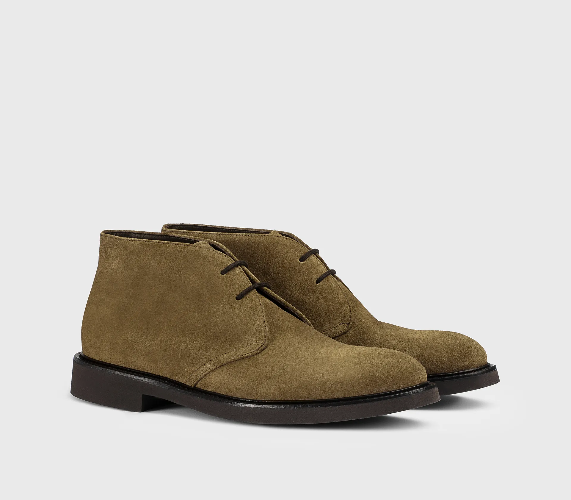 Desert boot in cocoa suede