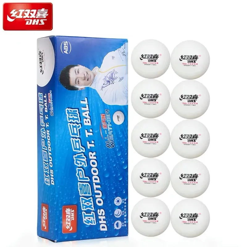 DHS OD40+ Outdoor Table Tennis ball [White]