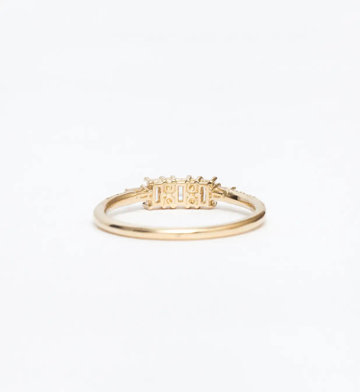 Diamond Baguette Reflection Ring