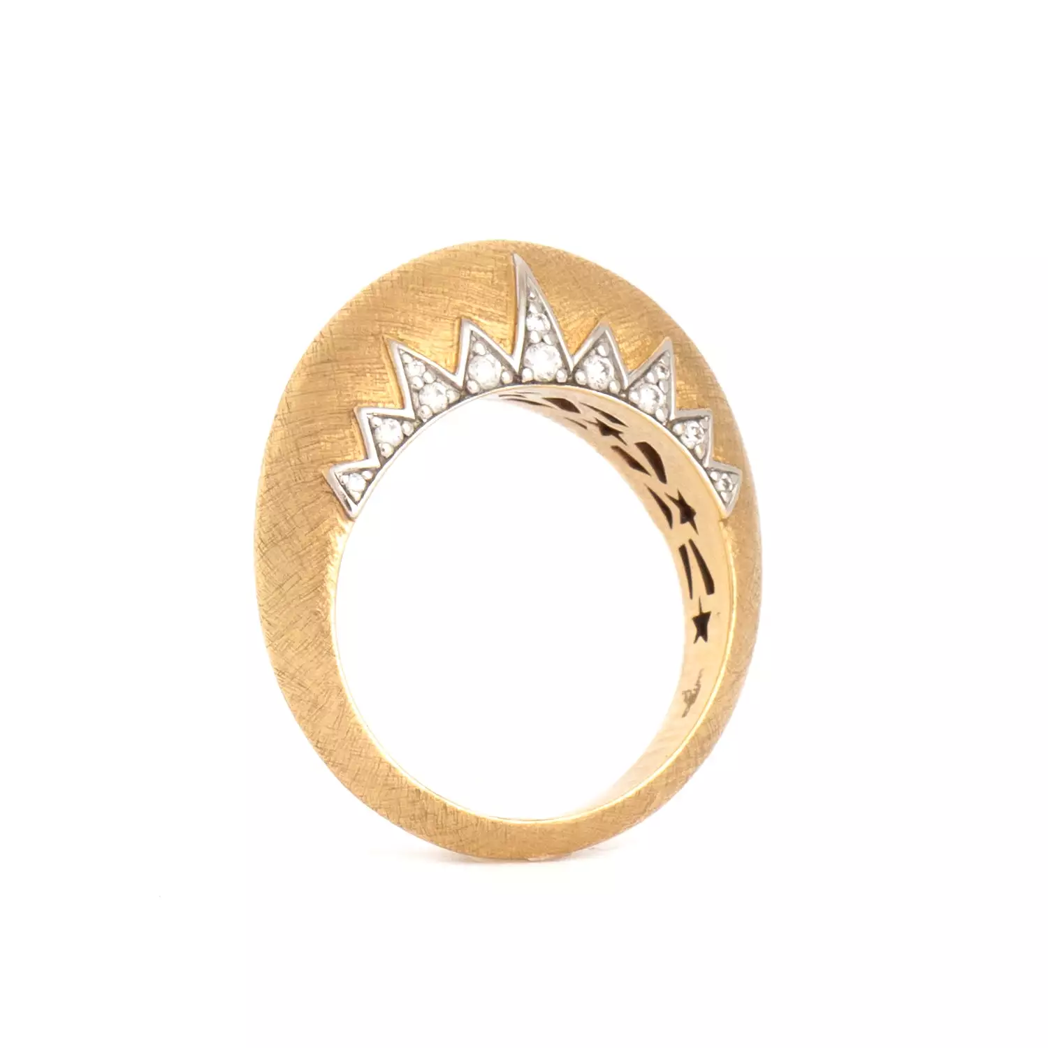 Domed Crown Ring