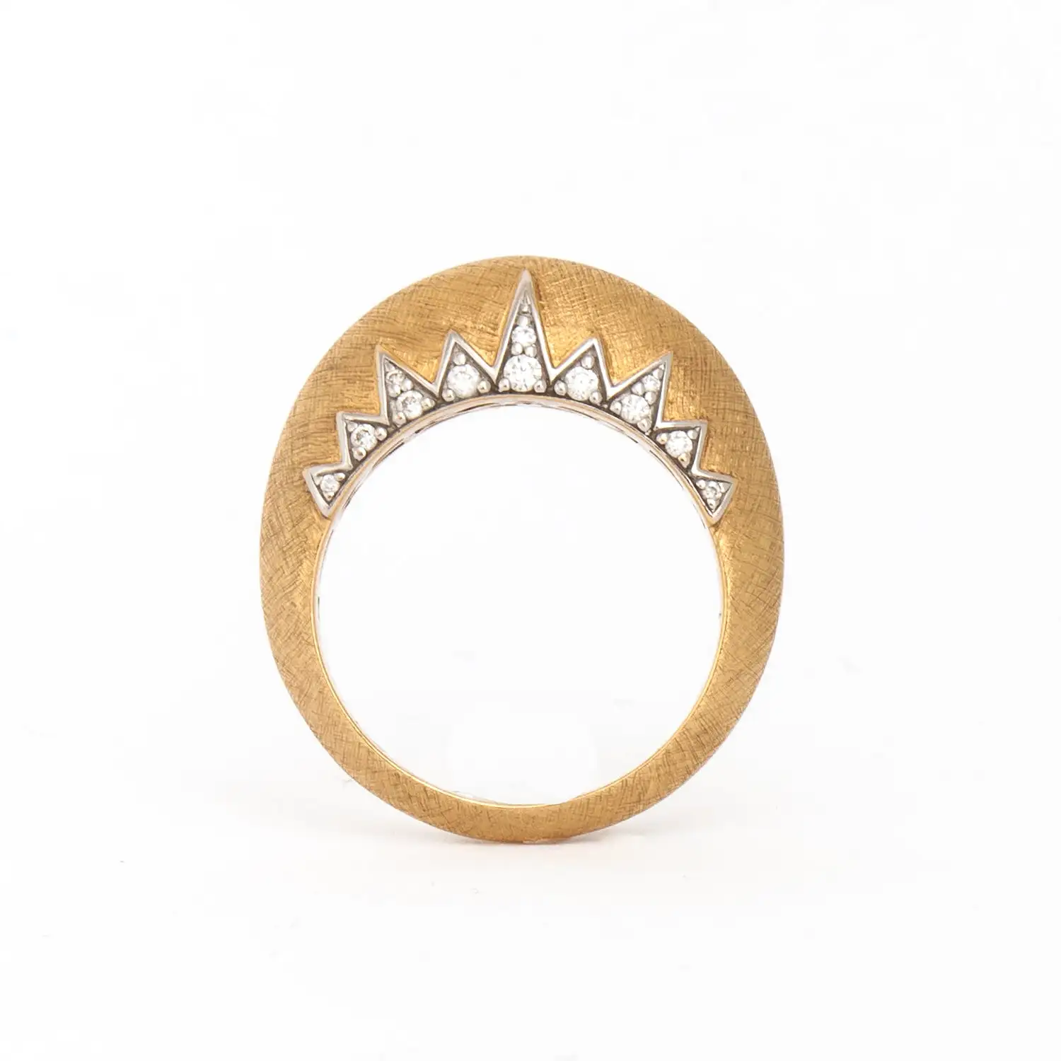 Domed Crown Ring