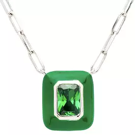 Enamel Necklace