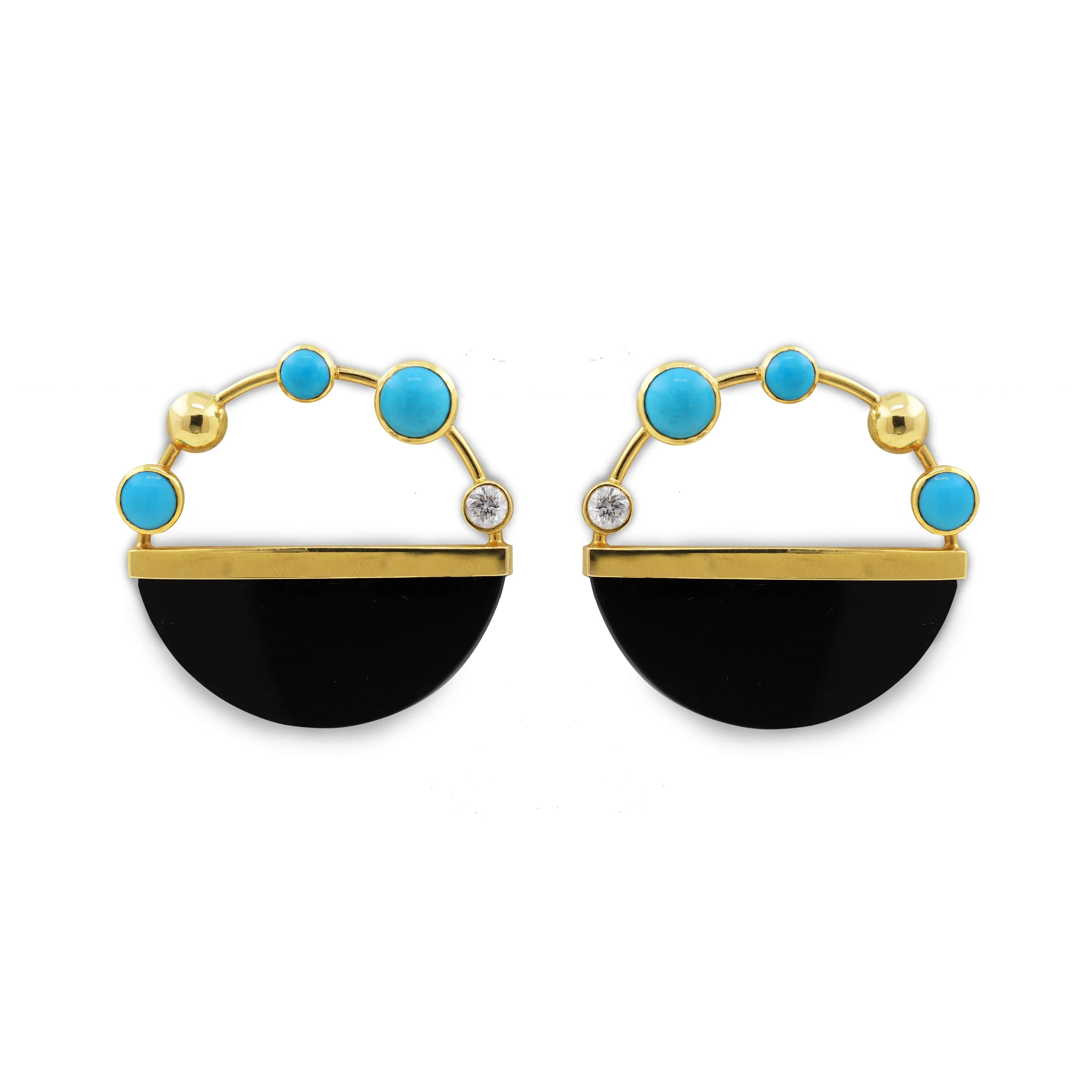 Falak Galaxy Statement Earrings