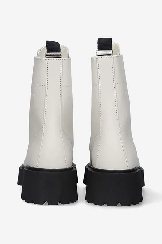 Filling Pieces leather biker boots Jenn women's white color 55628221812