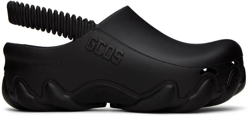 GCDS Black Ibex Clogs