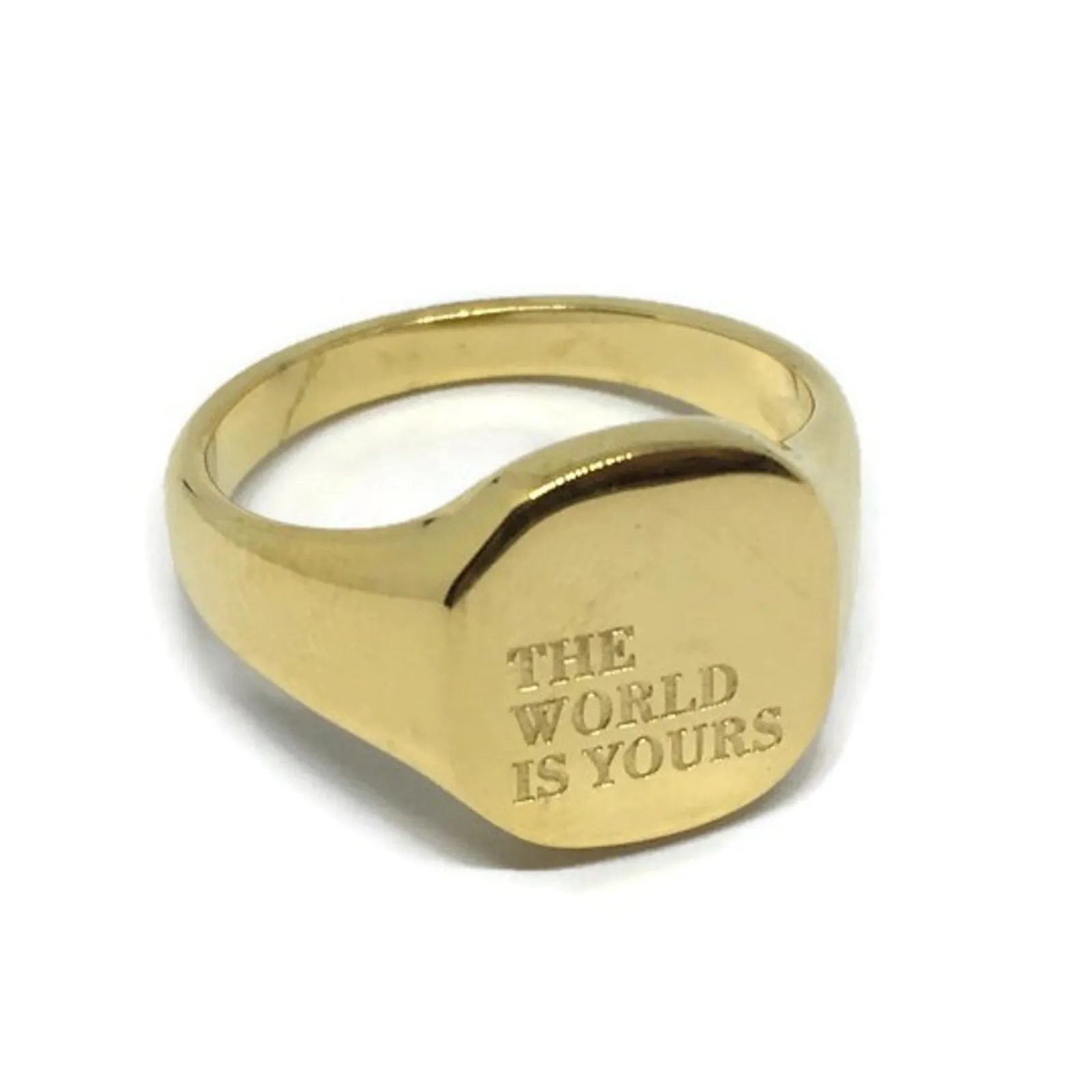 Gifts From The Crypt - The World Is Yours Signet Ring