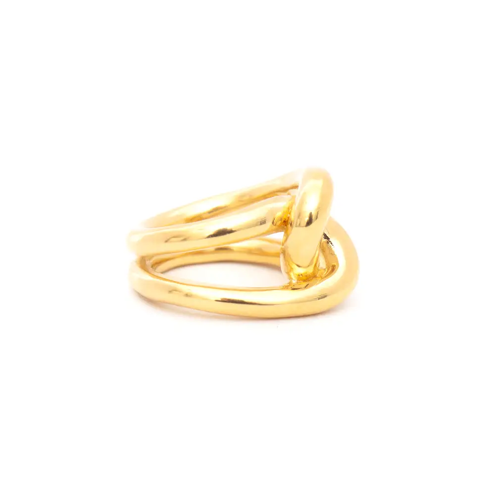 Gold Full Link Ring