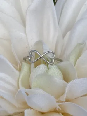 Heart Infinity Ring