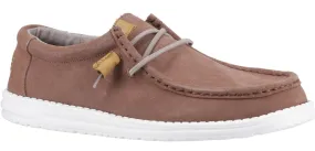 Hey Dude Wally Craft 40404 Mens Suede Leather Casual Shoe