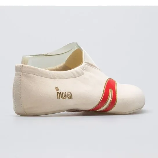 Iwa 502 cream ballet shoes beige