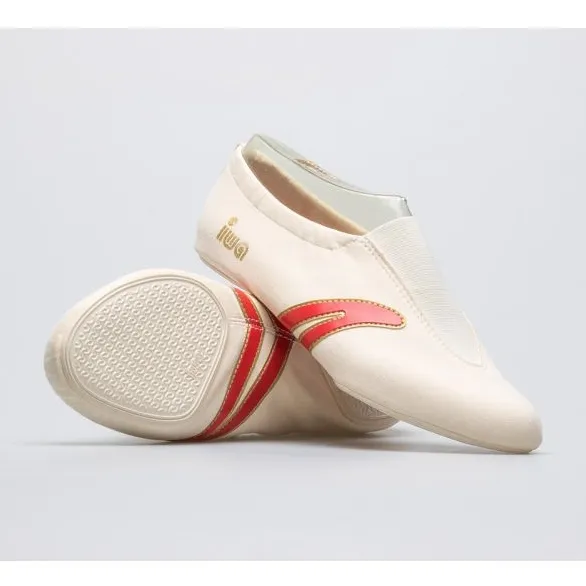 Iwa 502 cream ballet shoes beige