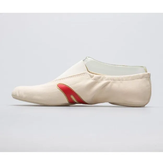 Iwa 502 cream ballet shoes beige