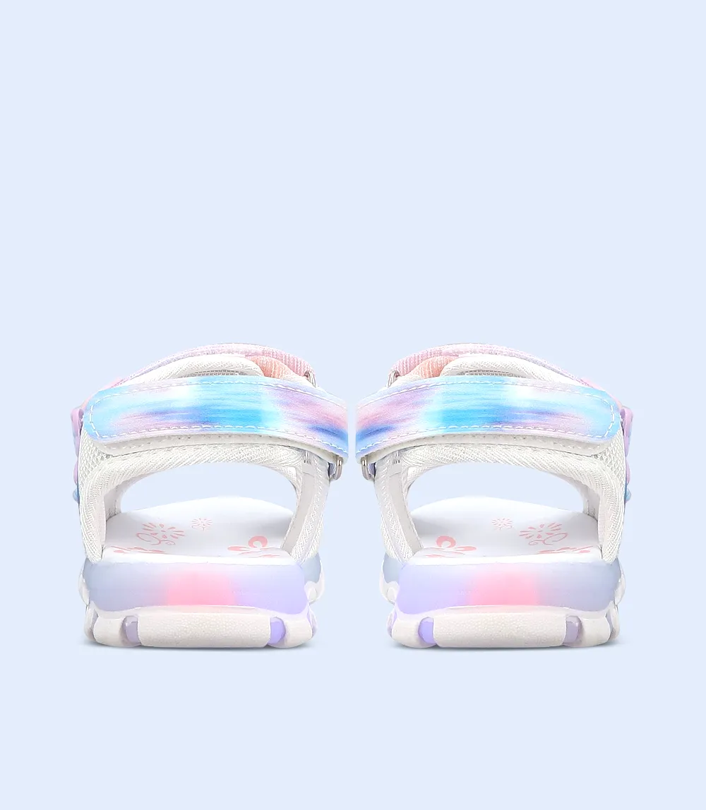 KG0116-WHITE-Girls Sandal