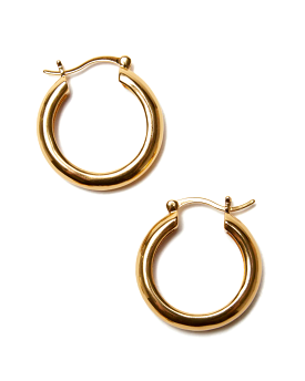 Large Mood Hoops (Gold)