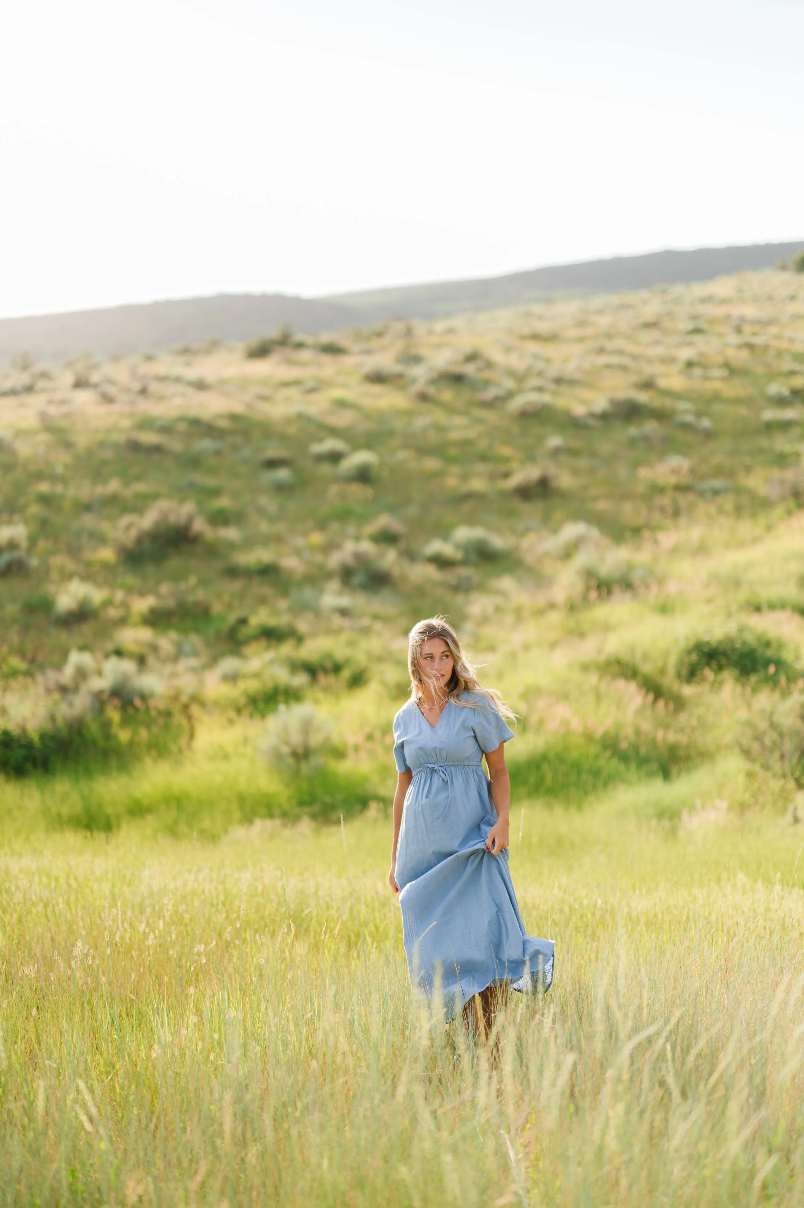 Lula Dress in Blue