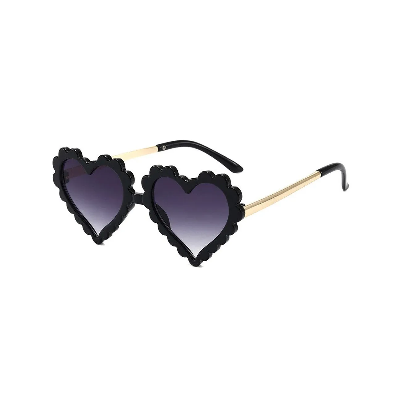 Millie Heart Sunglasses Jet