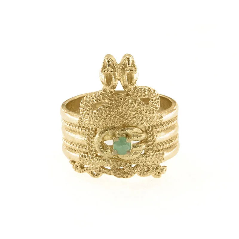 Mushussu Ring - 18K Gold Plated