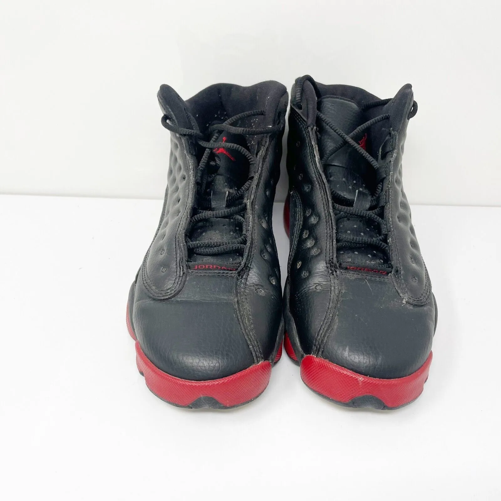 Nike Boys Air Jordan 13 414574-033 Black Basketball Shoes Sneakers Size 5Y