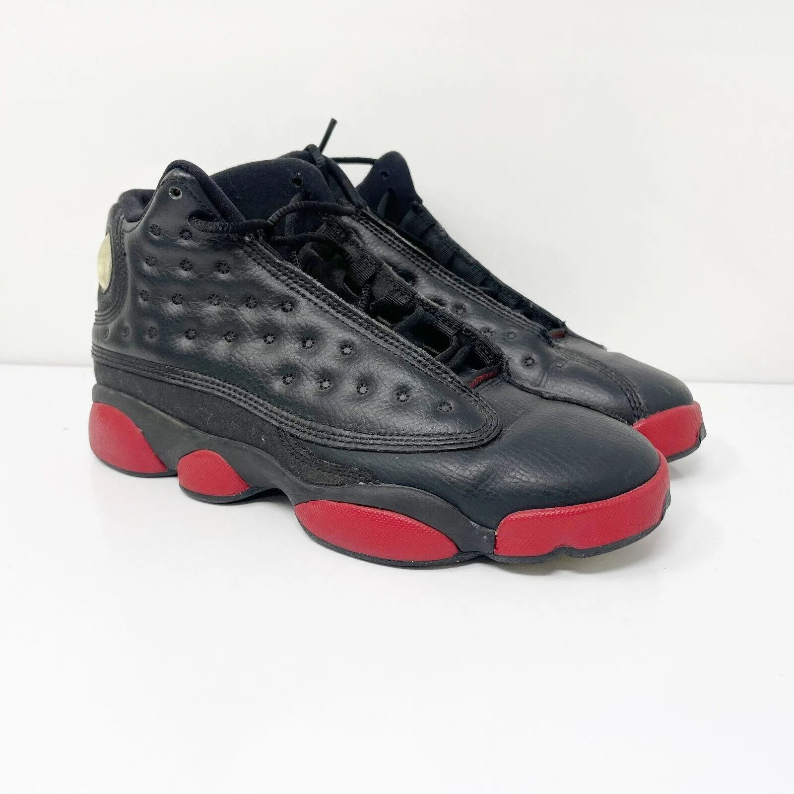 Nike Boys Air Jordan 13 414574-033 Black Basketball Shoes Sneakers Size 5Y