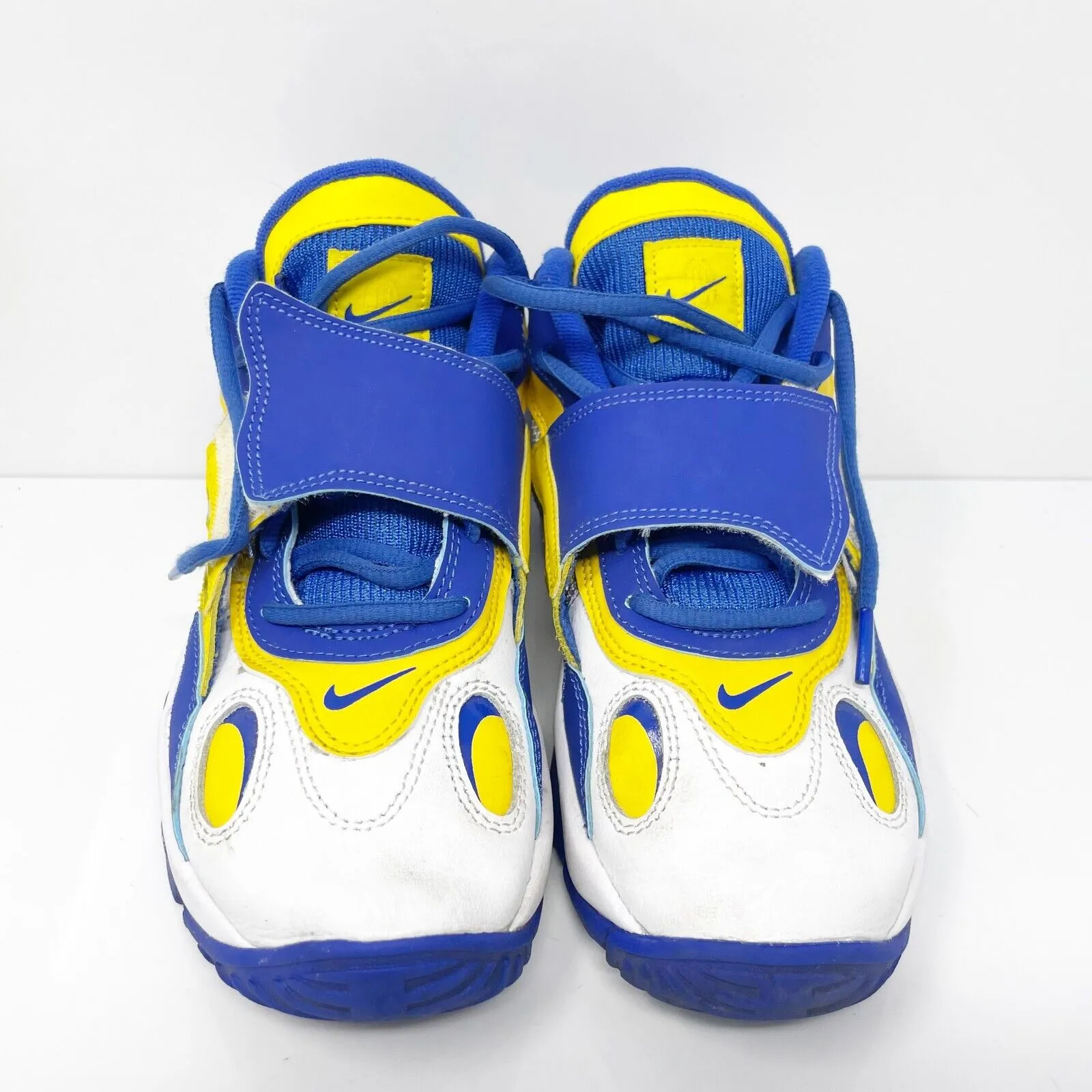 Nike Boys Air Max Speed Turf DZ4448-100 Blue Basketball Shoes Sneakers Size 5.5Y