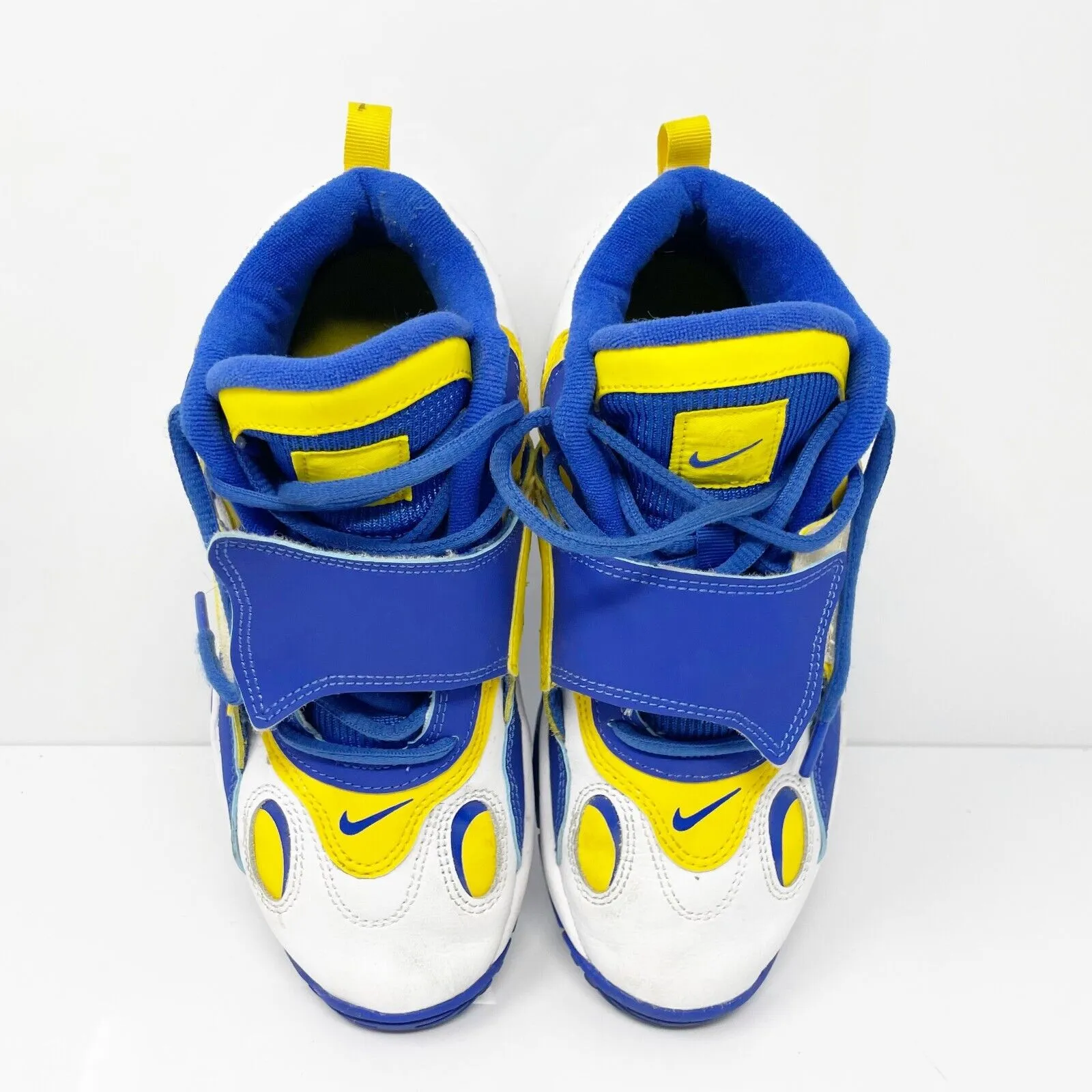 Nike Boys Air Max Speed Turf DZ4448-100 Blue Basketball Shoes Sneakers Size 5.5Y