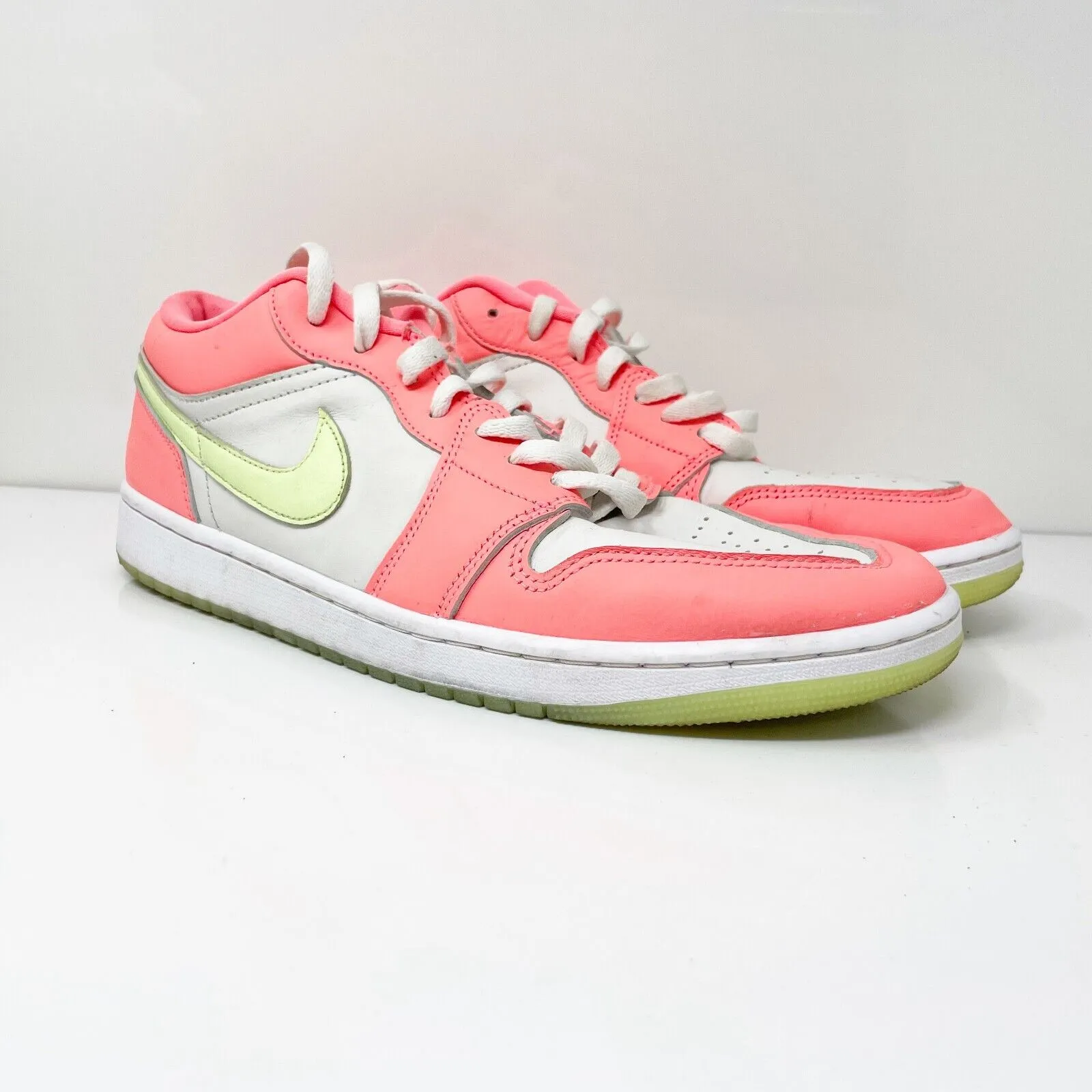 Nike Womens Air Jordan 1 Low SE FN6772-671 Pink Casual Shoes Sneakers Size 12