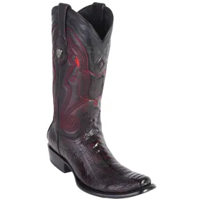 Ostrich Leg Mens Cowboy Boots Dubai Toe