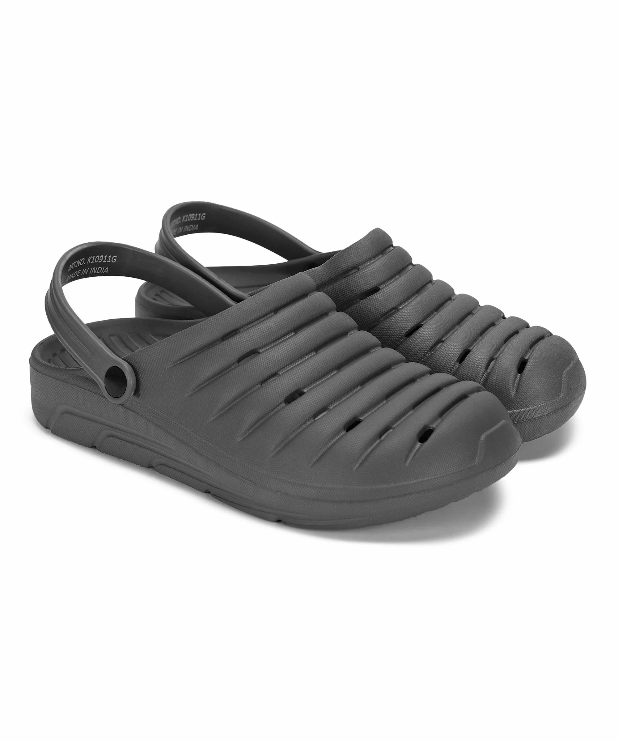 Paragon Blot K10911G Men Casual Clogs | Stylish, Anti-Skid, Durable | Casual & Comfortable | For Everyday Use