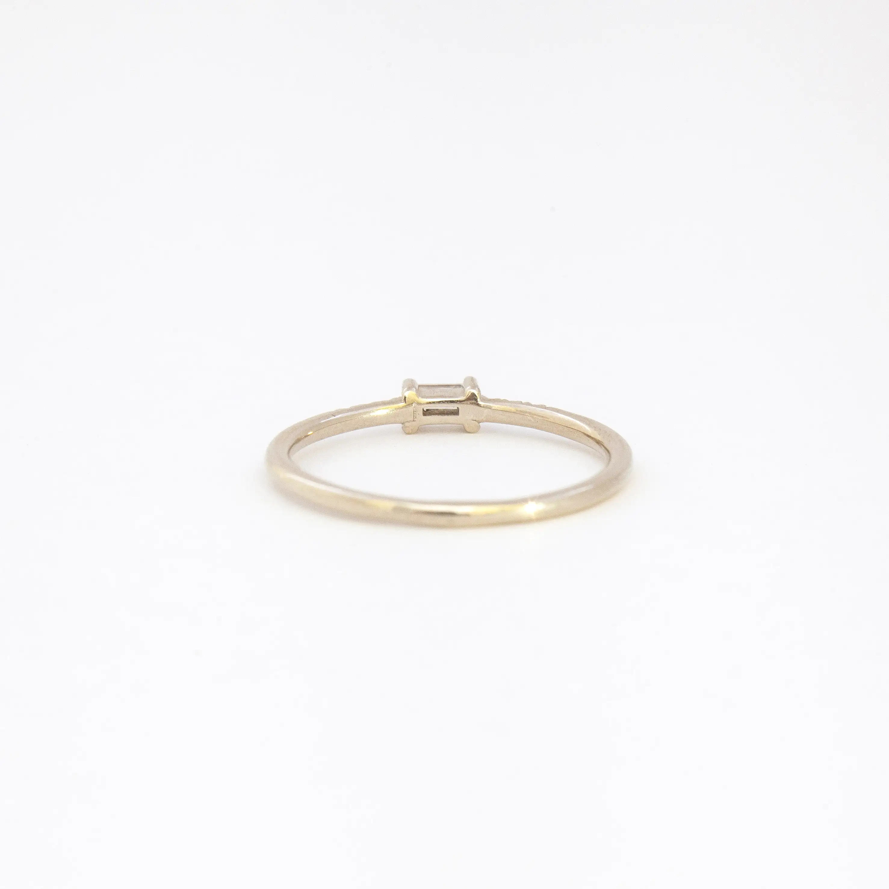 Petite Baguette Equilibrium Ring