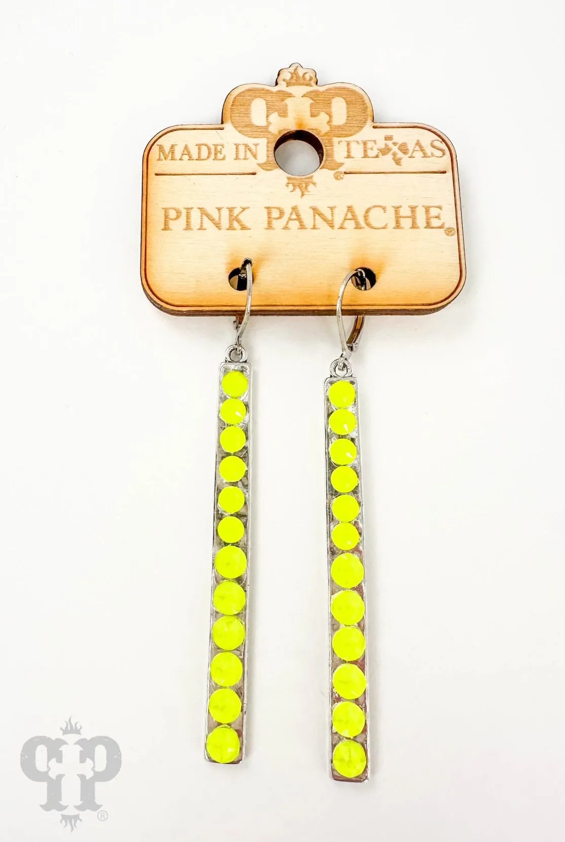 PP Yellow Bar Earrings