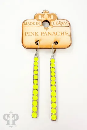 PP Yellow Bar Earrings