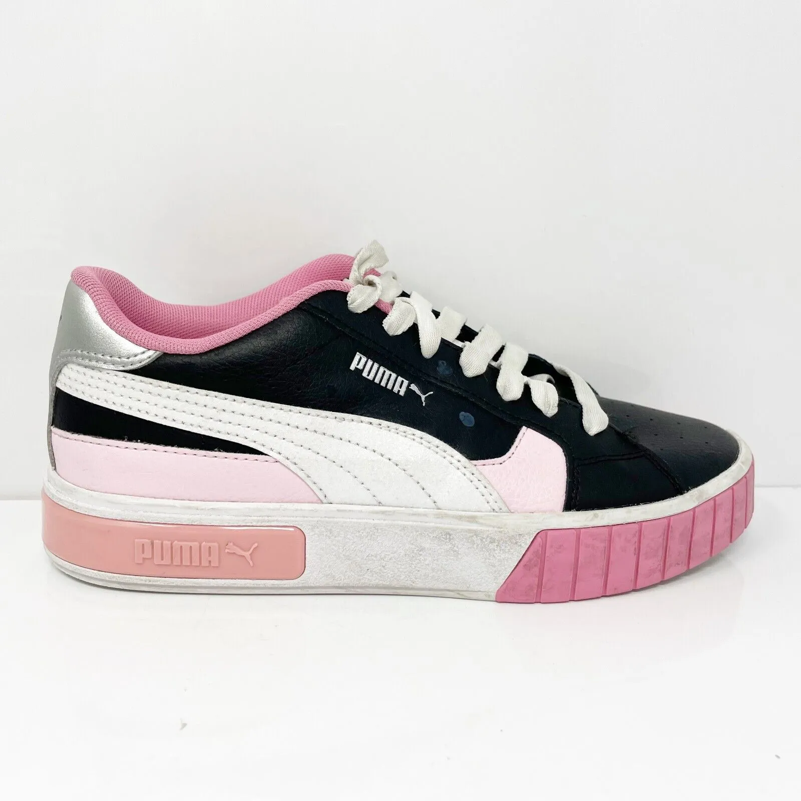 Puma Girls Cali Star Beats 385075-01 Black Casual Shoes Sneakers Size 6.5C